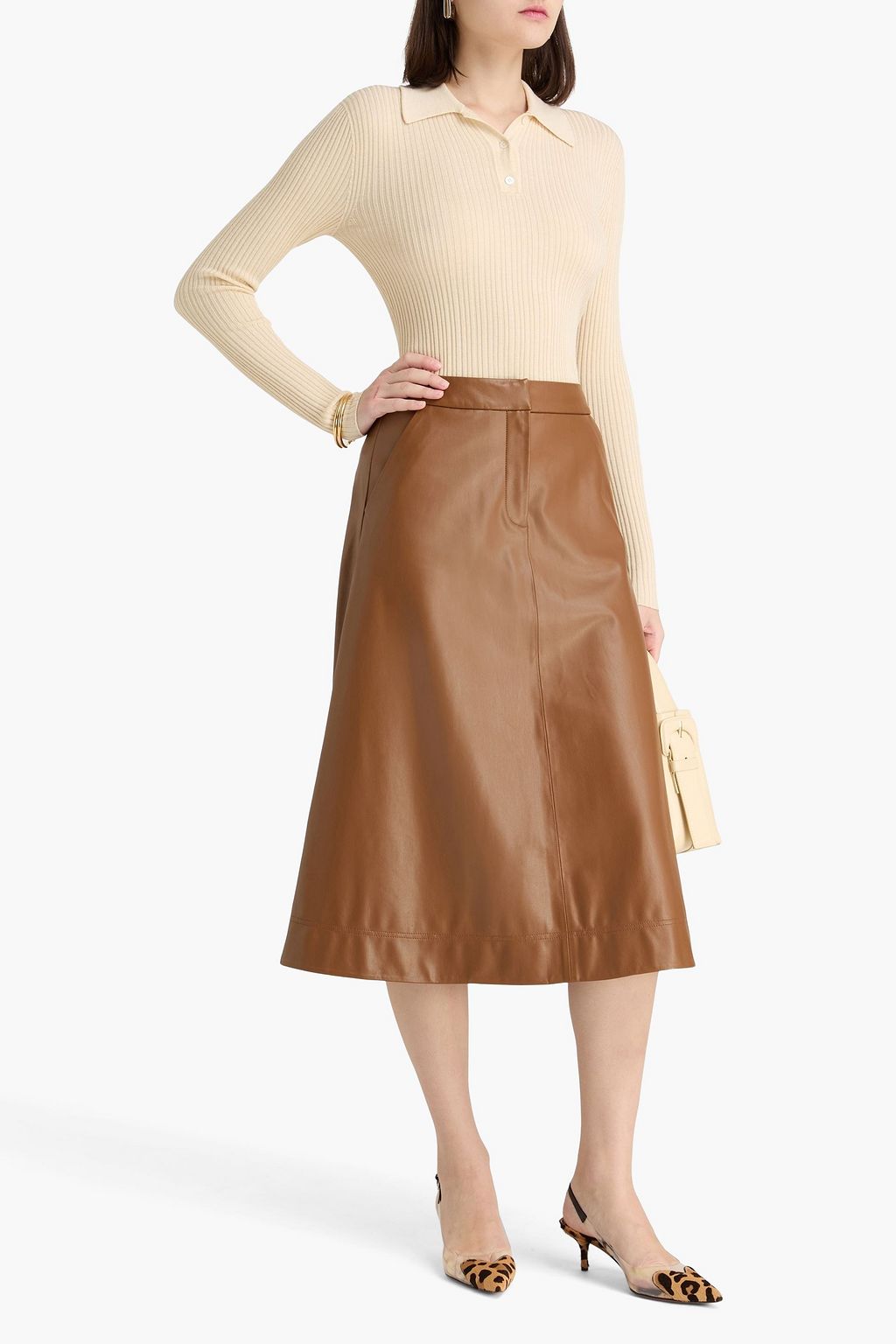 VERONICA BEARD Louise midi skirt