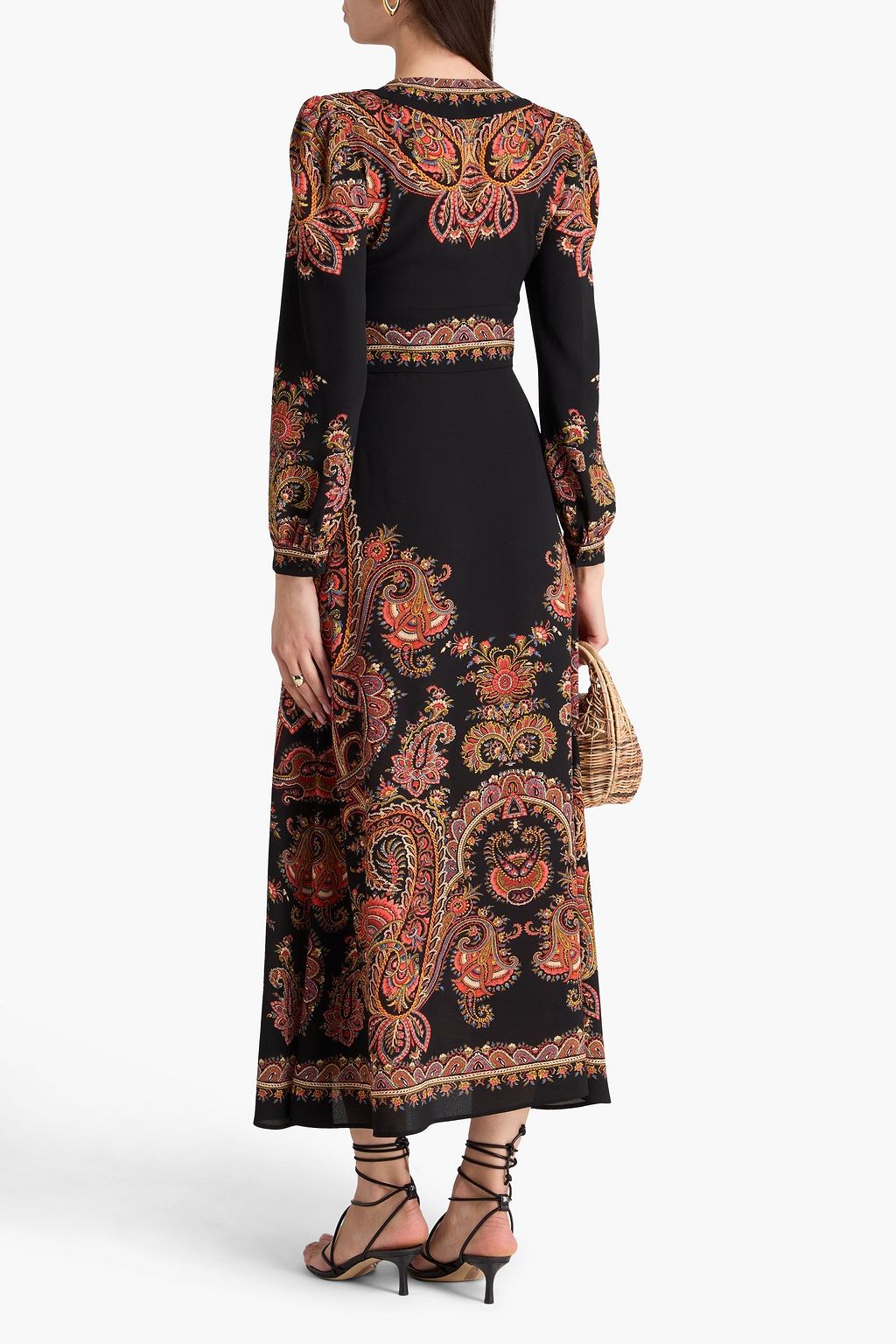 ETRO Paisley-print crepe maxi dress