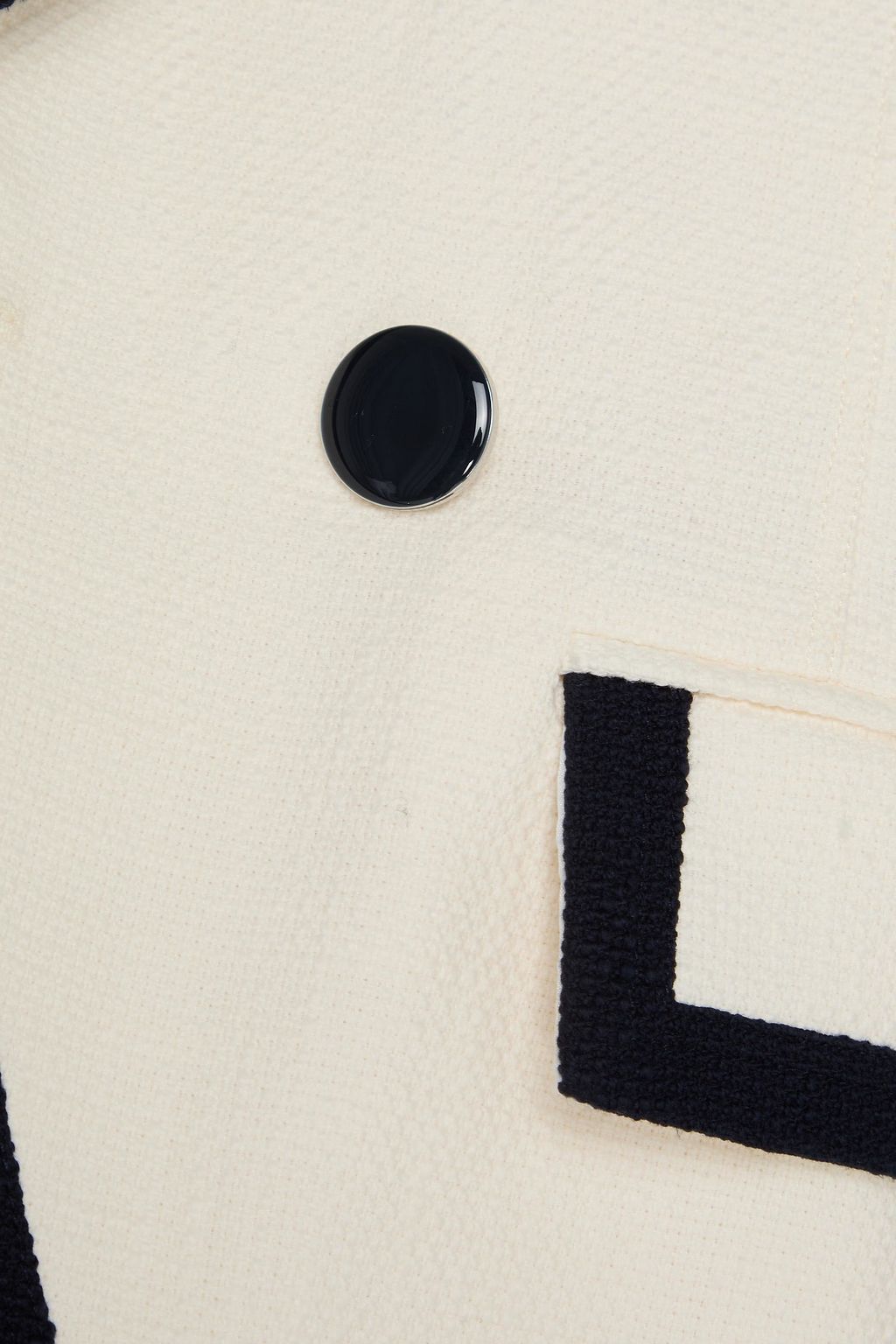 VERONICA BEARD Edison double-breasted cotton-blend tweed blazer