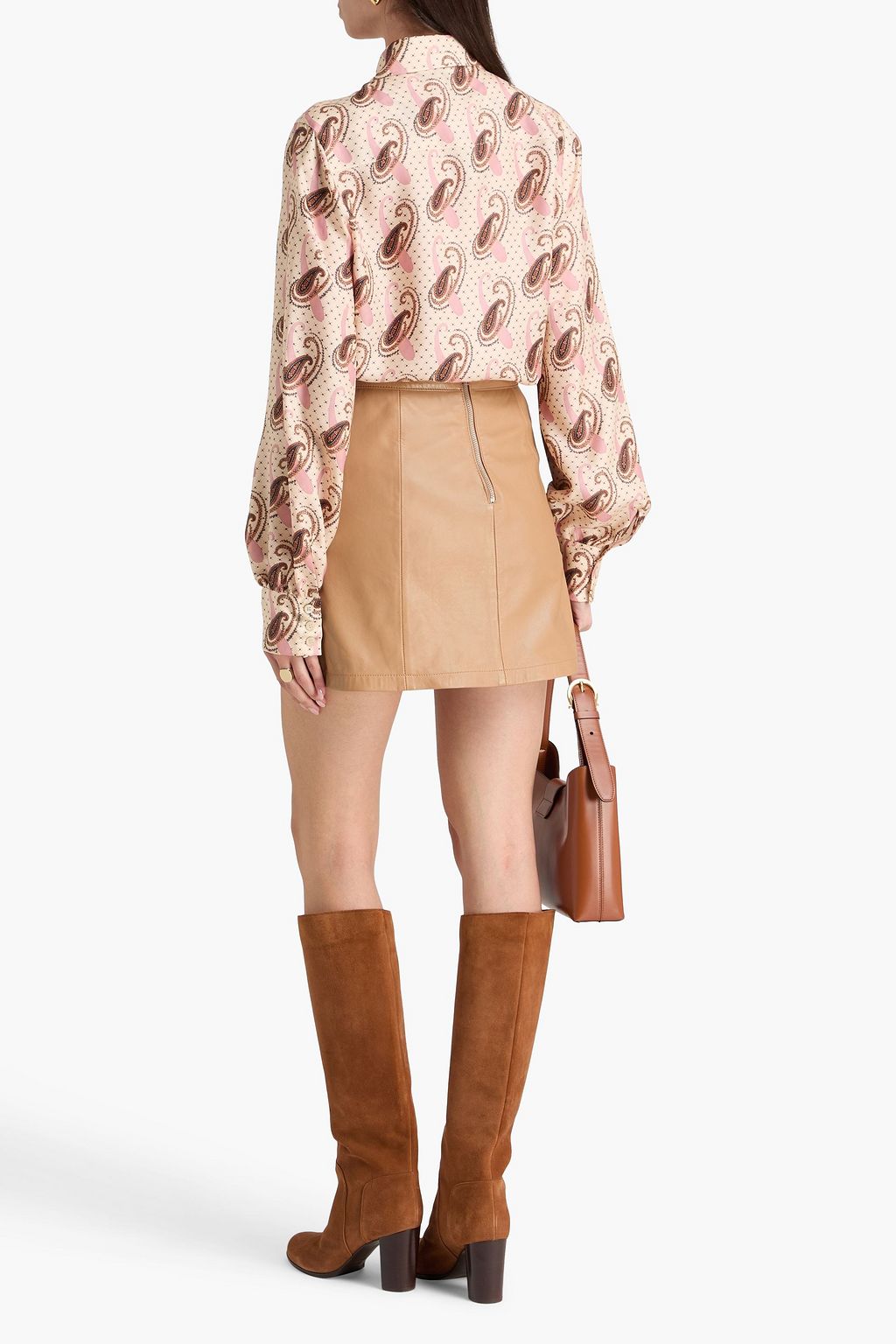 ETRO Hemd aus Seiden-Twill mit Paisley-Print