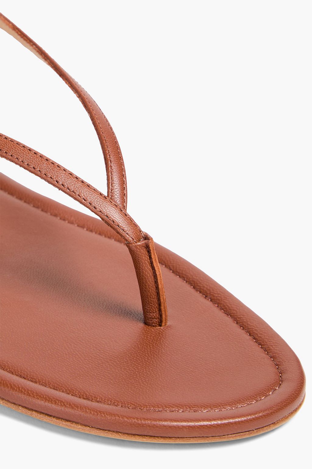 GABRIELA HEARST صندل "جيا" من الجلد مزود بحزام خلفي