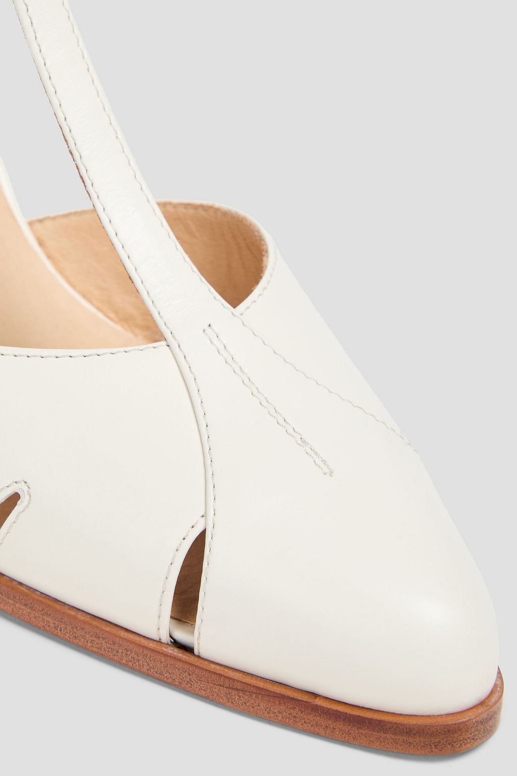 GABRIELA HEARST حذاء بامب "آيفي" من الجلد