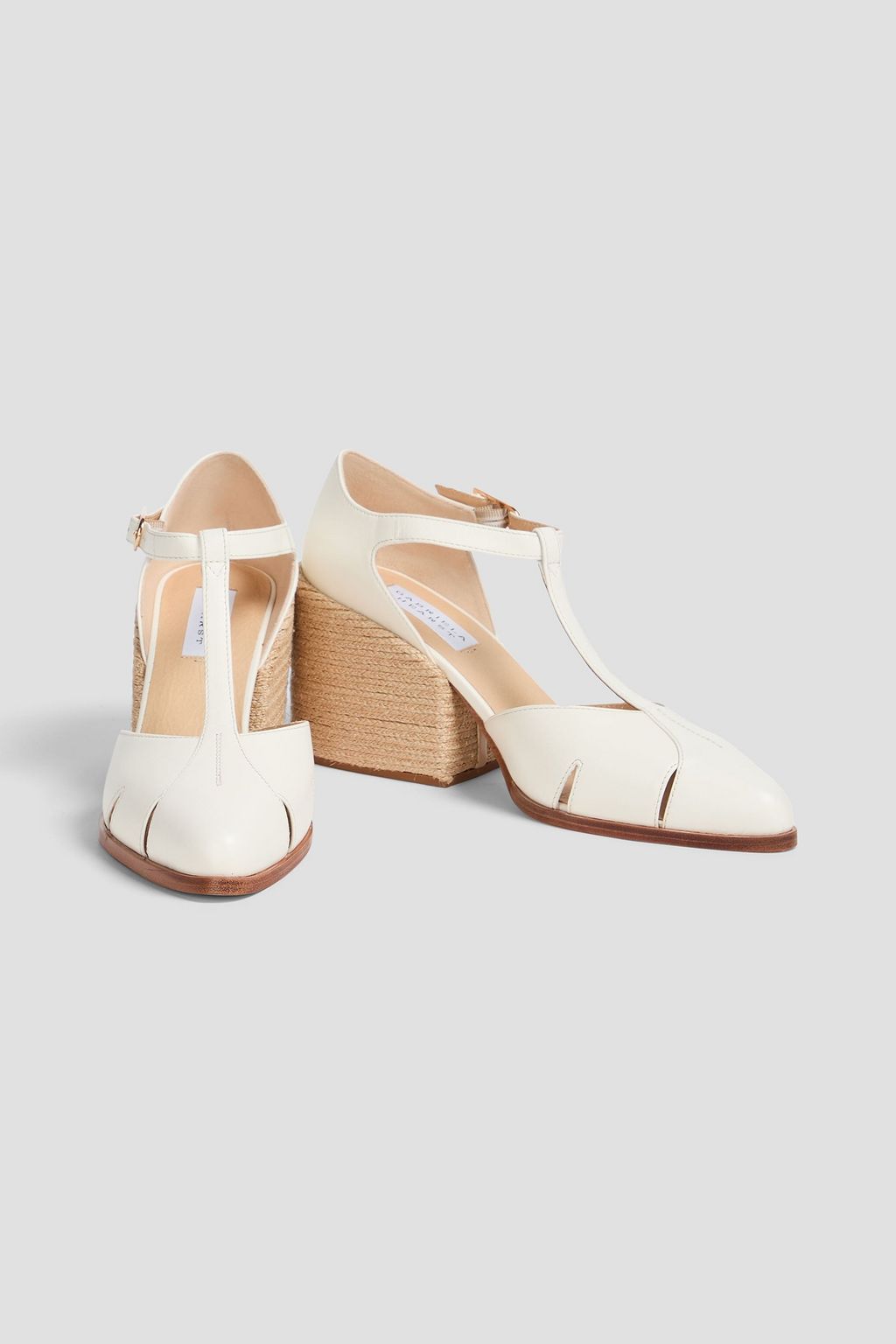 GABRIELA HEARST حذاء بامب "آيفي" من الجلد