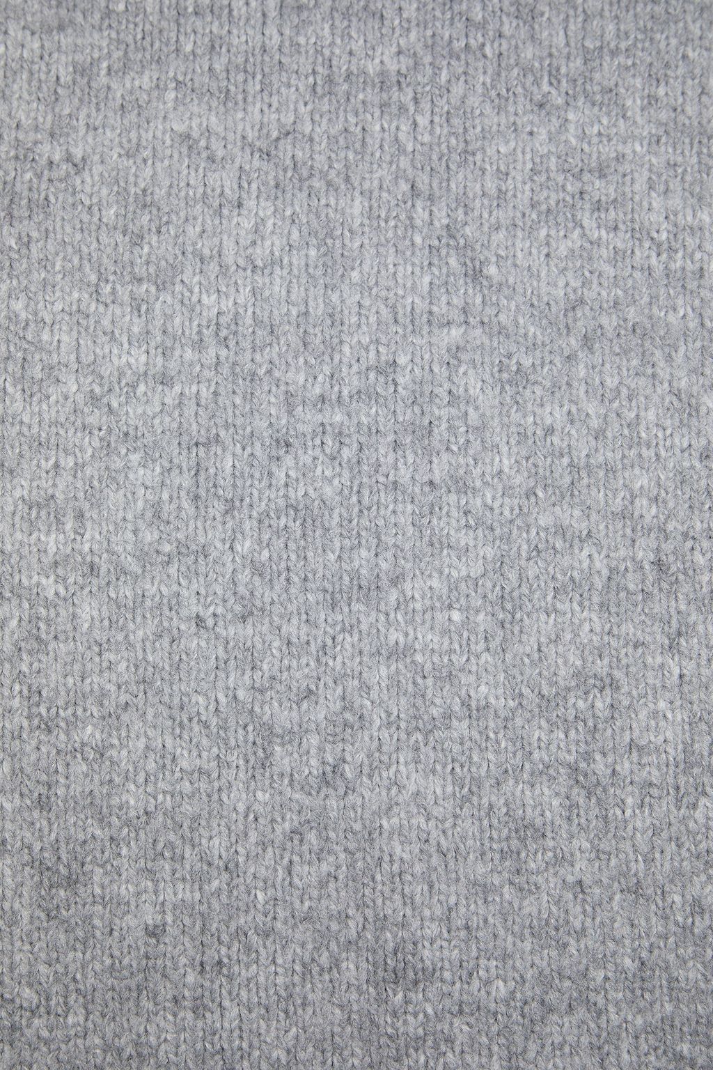 DOLCE&GABBANA Fringed knitted scarf