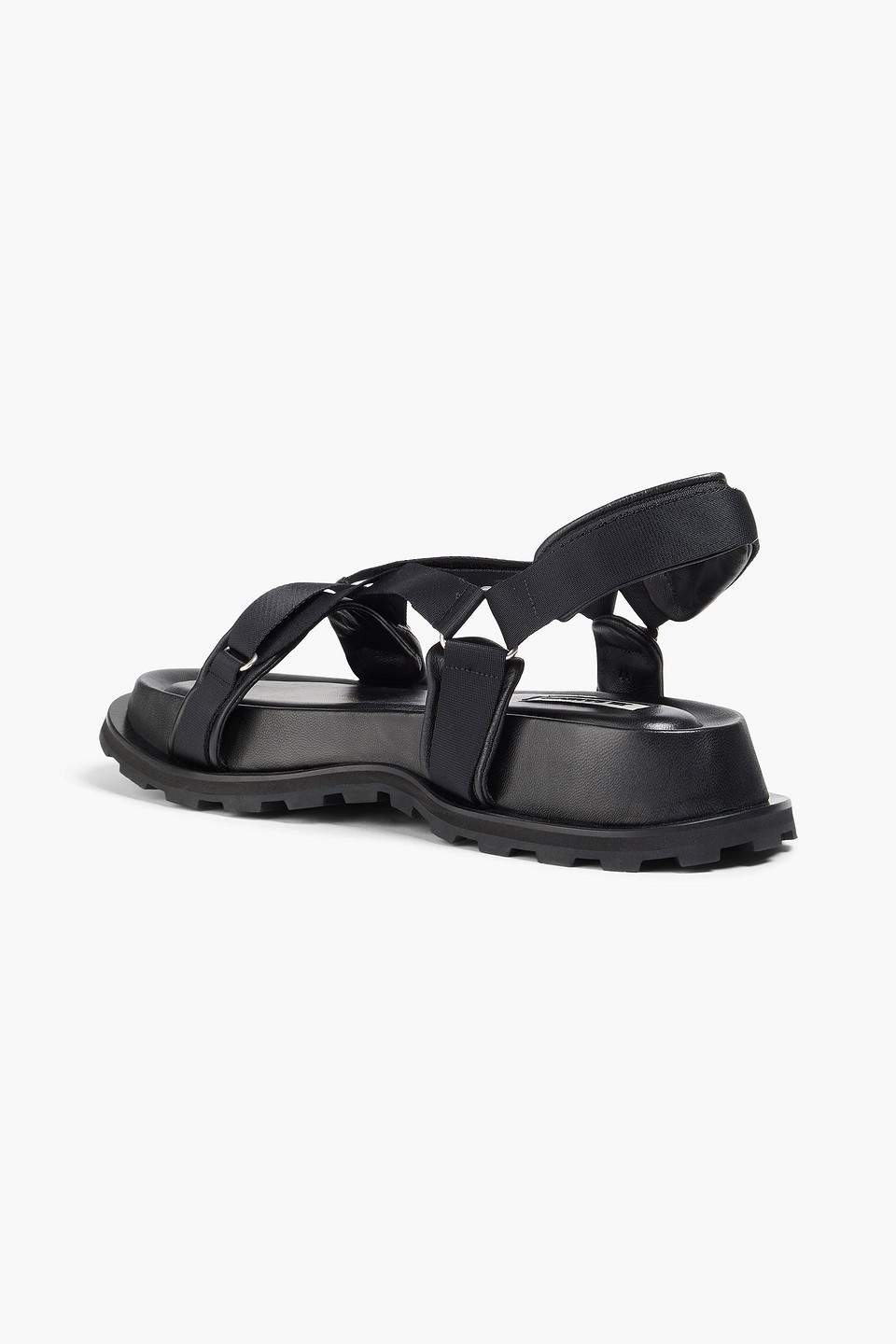  Jil Sander - Shell Slingback Sandals - Black - Eu 42 