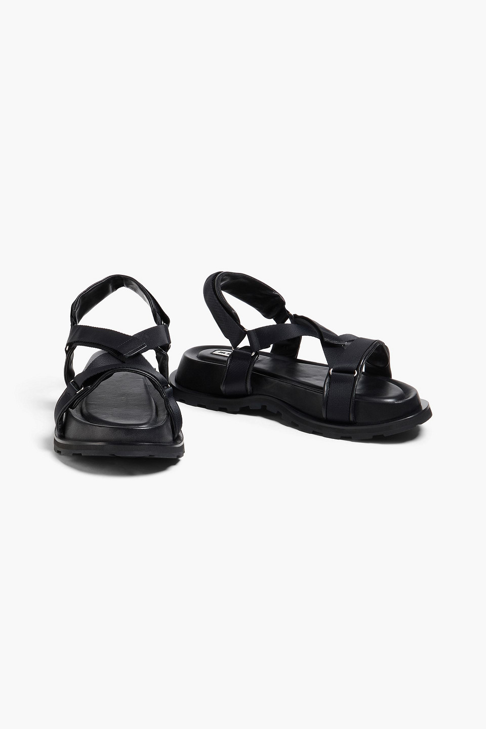  Jil Sander - Shell Slingback Sandals - Black - Eu 42 