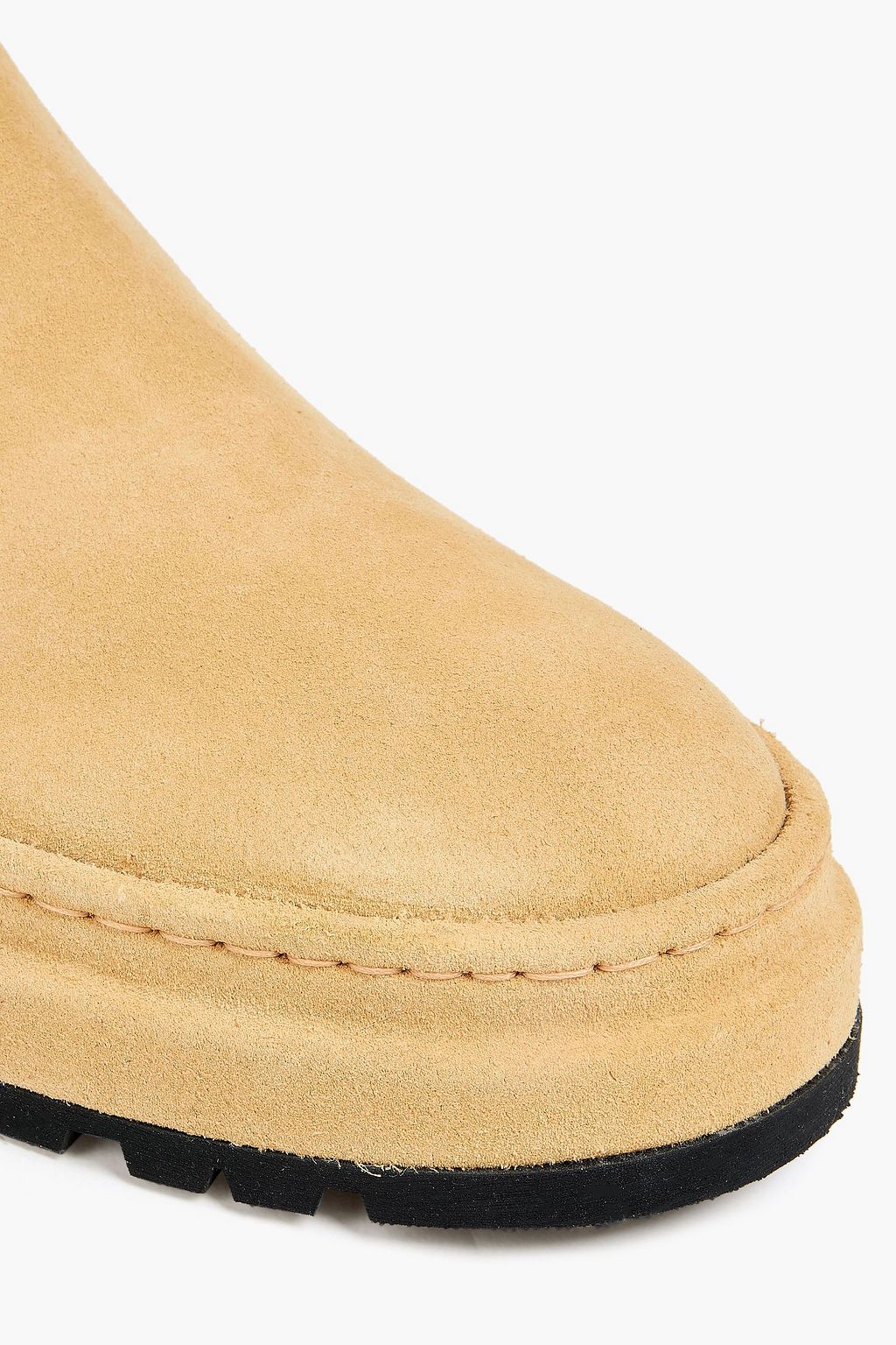 JACQUEMUS Suede Chelsea boots