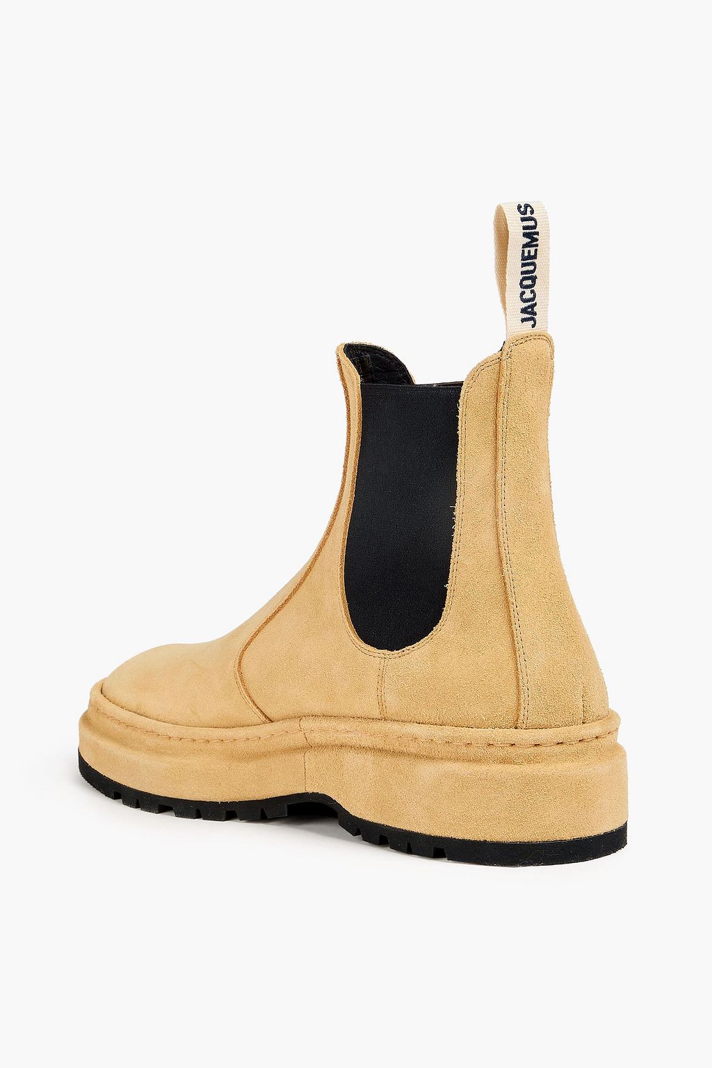 JACQUEMUS Suede Chelsea boots