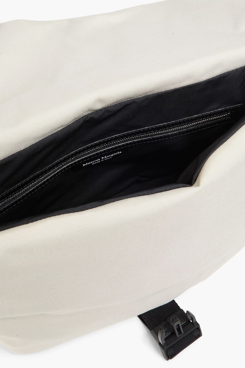 MAISON MARGIELA Quilted canvas messenger bag | THE OUTNET