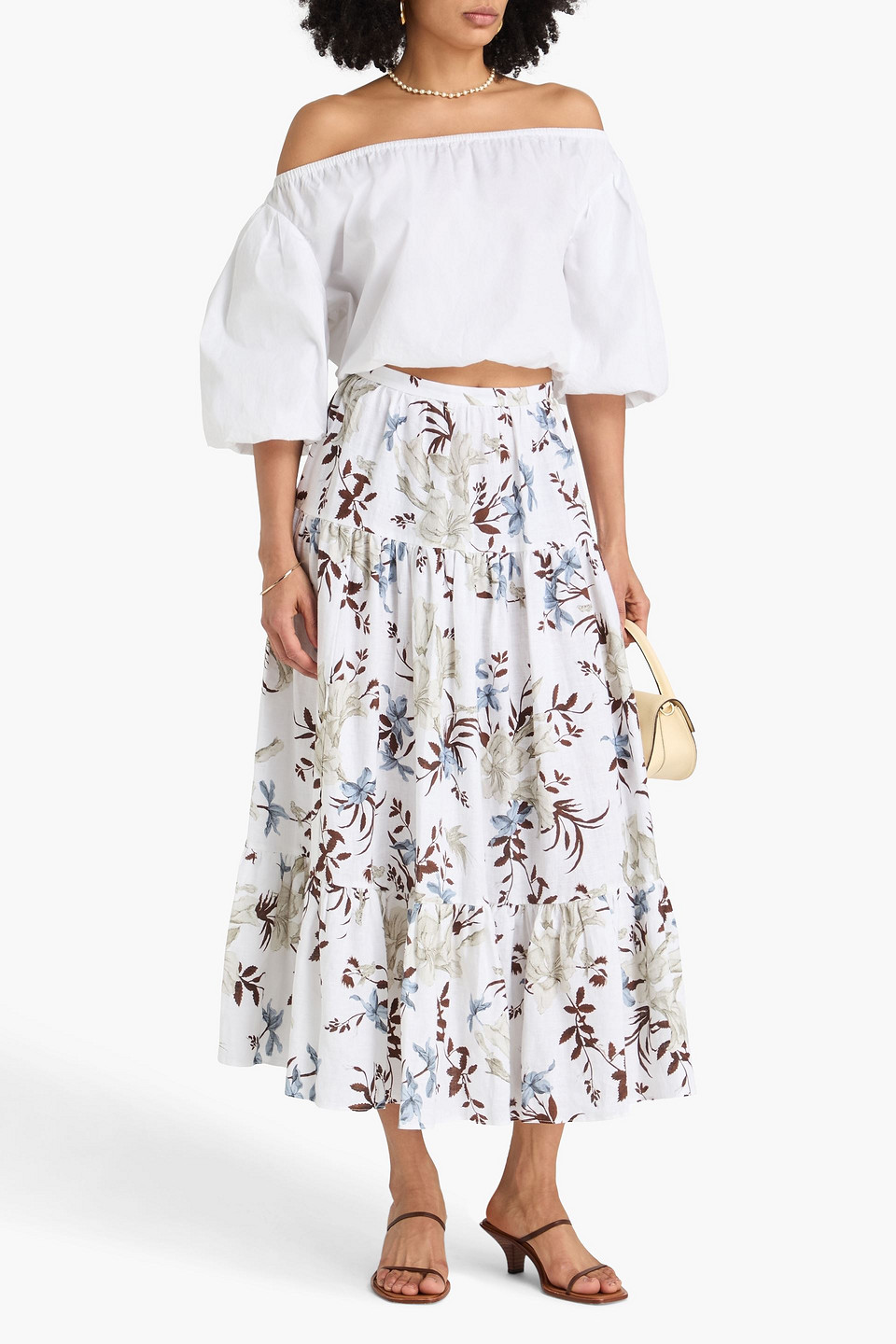  Erdem - Cardigan Aus Pointelle-strick - Weiß - Uk 16 