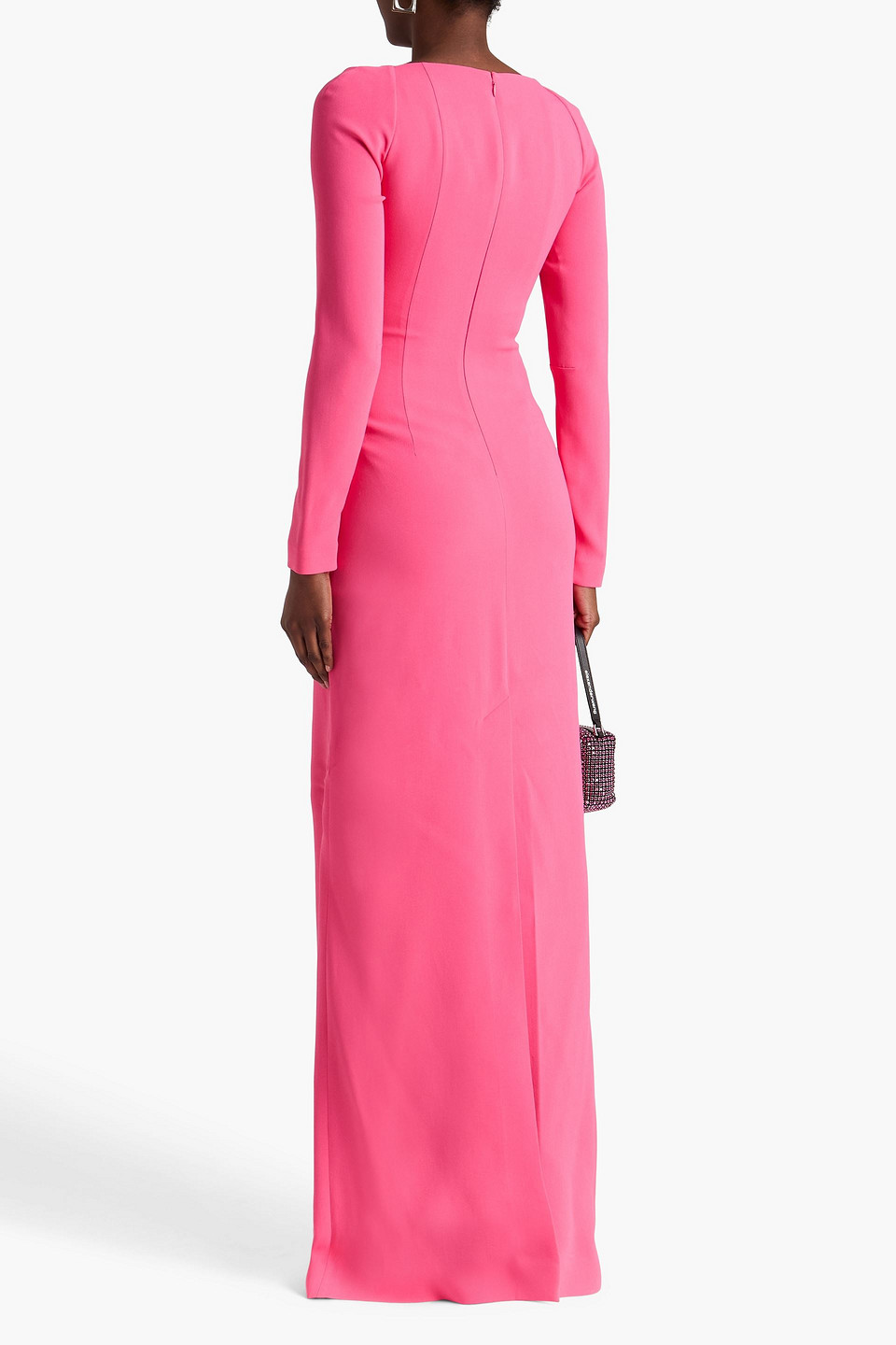  Stella Mccartney - Maxikleid Aus Crêpe - Pink - It 36 