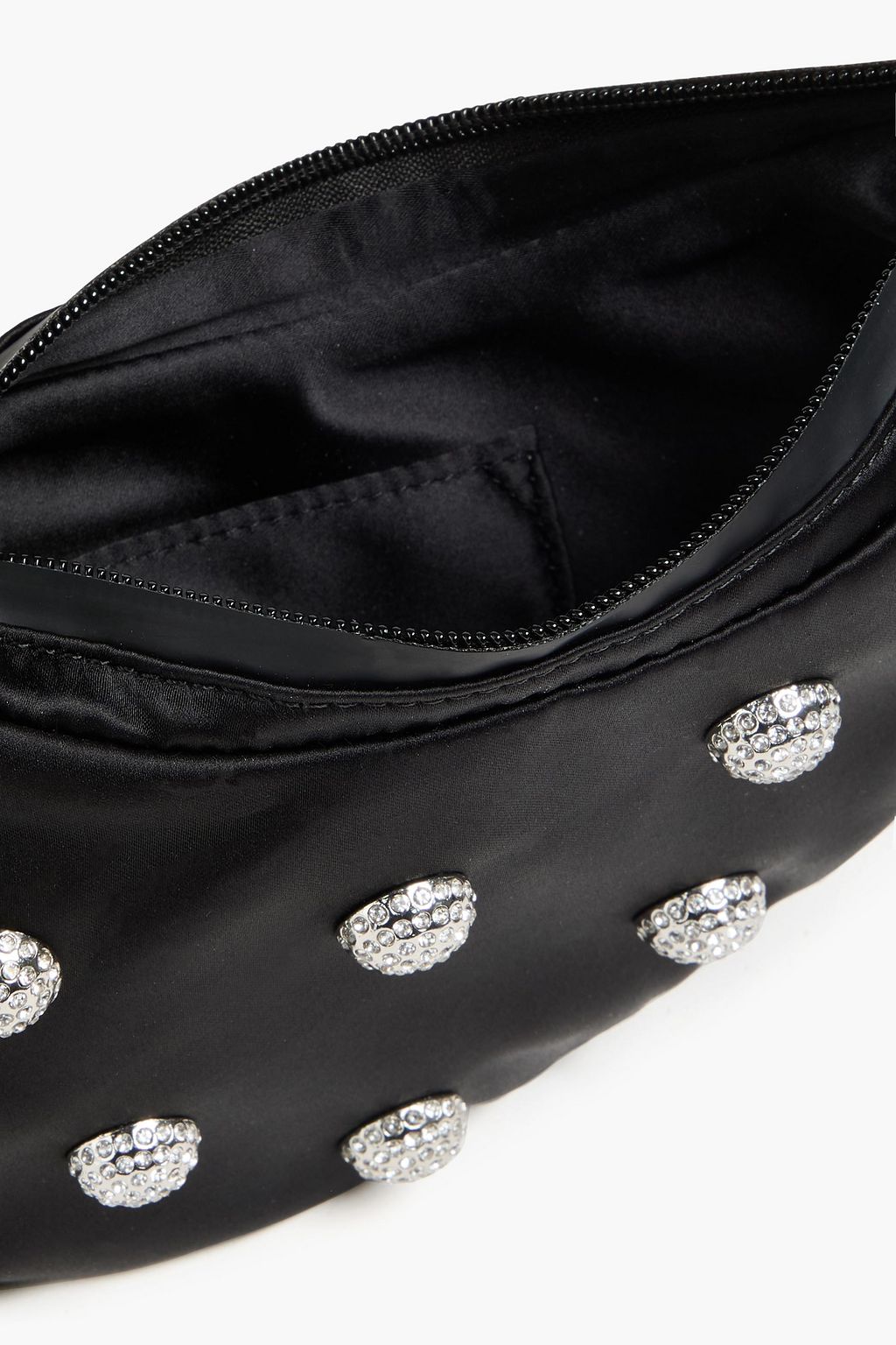 STINE GOYA حقيبة كتف من الساتان مزركشة