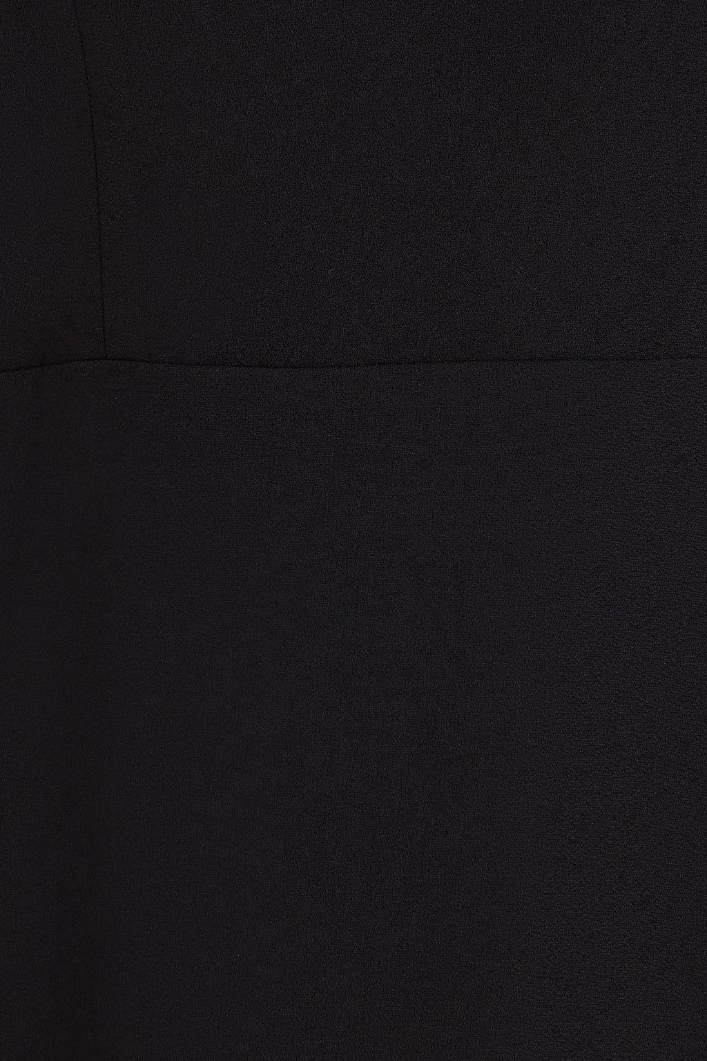 ALEX PERRY Crepe halterneck mini dress