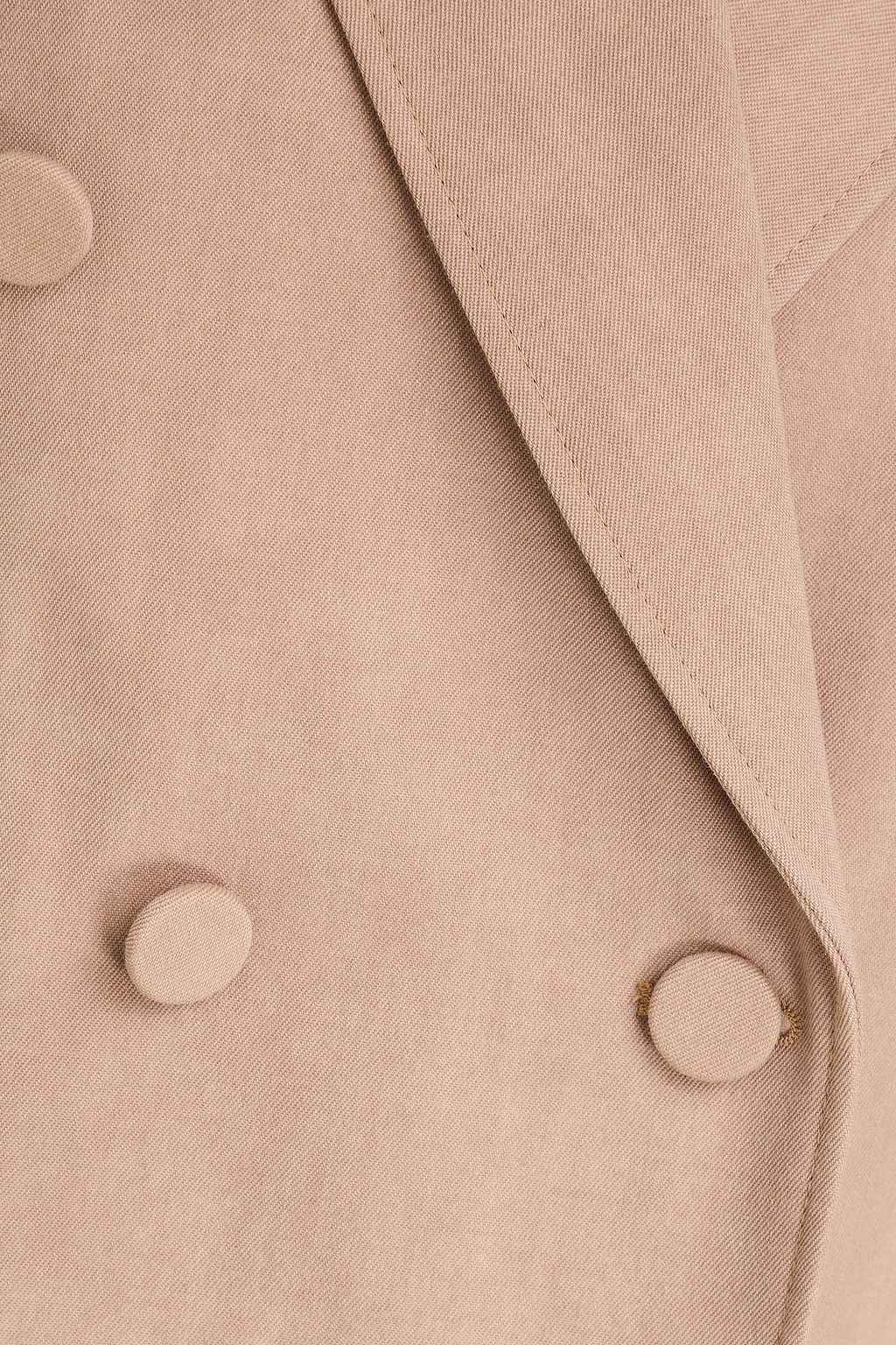 CHLOÉ Double-breasted wool-twill blazer