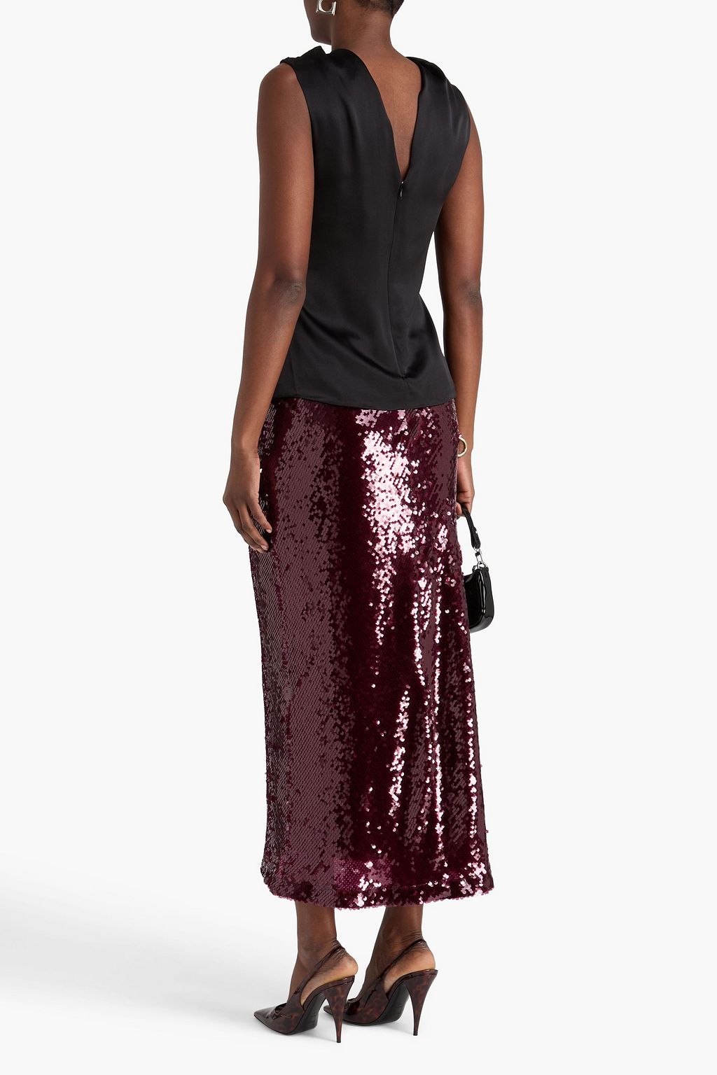 ROKSANDA Maris silk-satin top