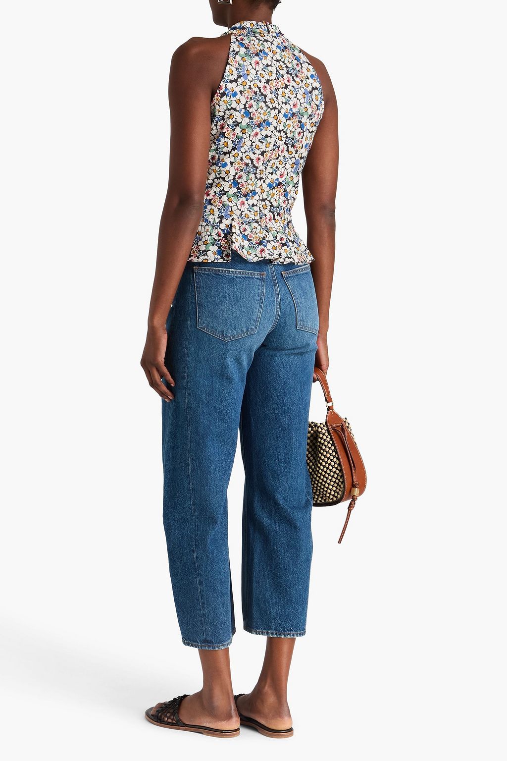 VERONICA BEARD Ryder high-rise barrel-leg jeans