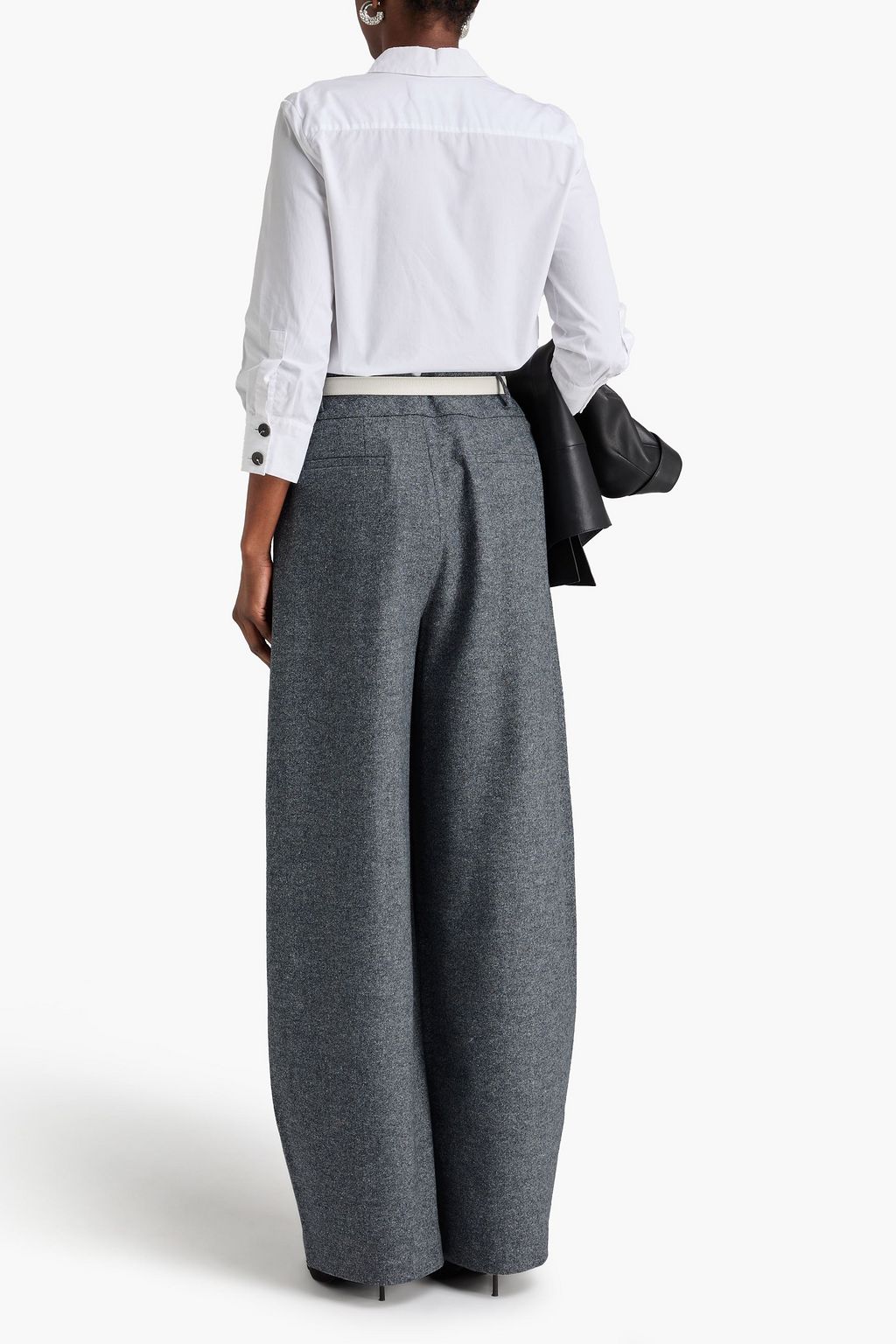 ALTUZARRA Donegal tweed tapered pants