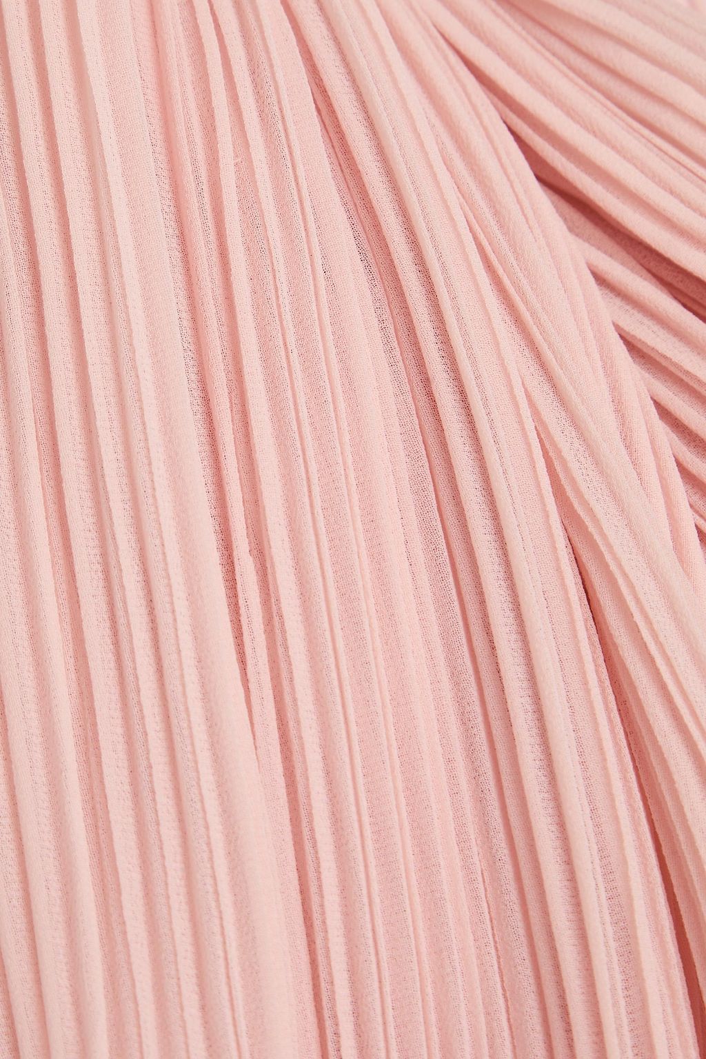 FRAME The Knot plissé-crepon top