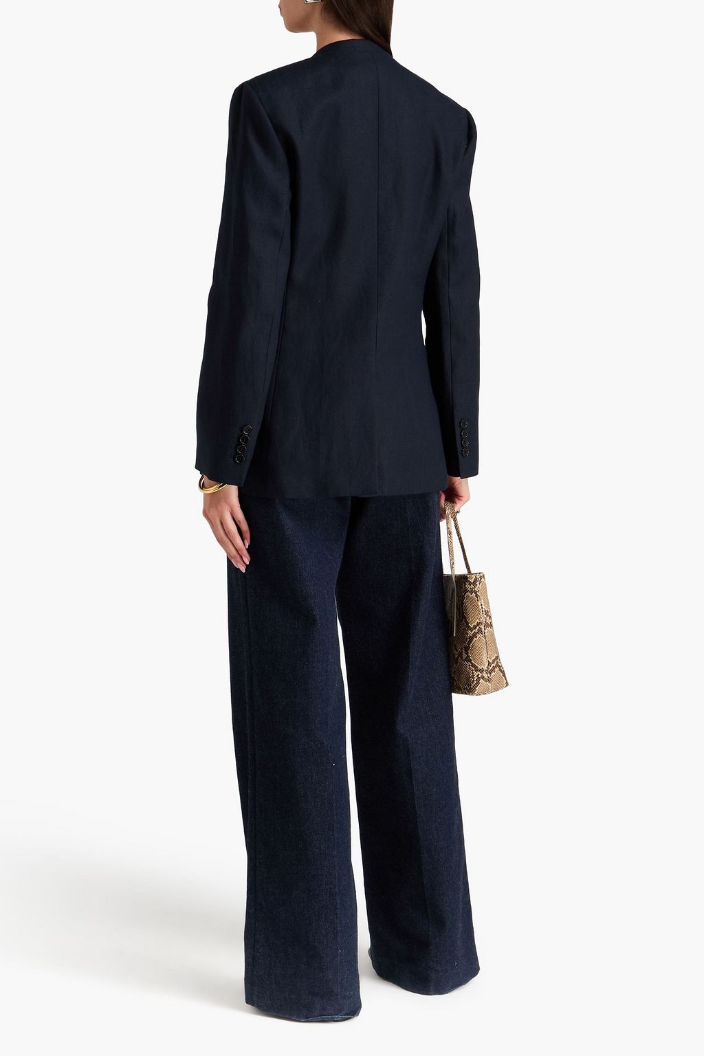 CHLOÉ Blazer aus Leinen-Twill