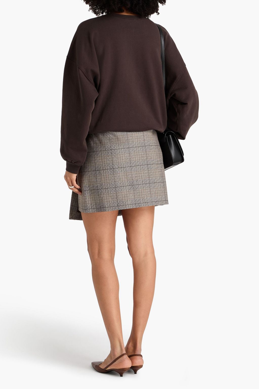 FRAME The Travel cotton-blend fleece sweatshirt