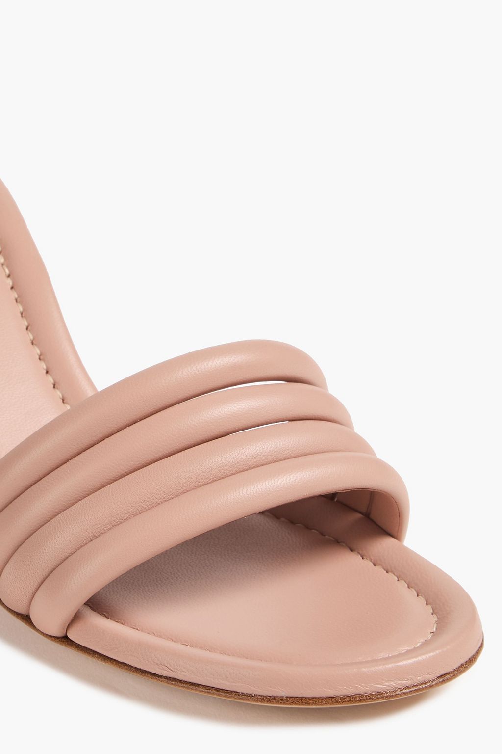 GIANVITO ROSSI حذاء ميول من الجلد