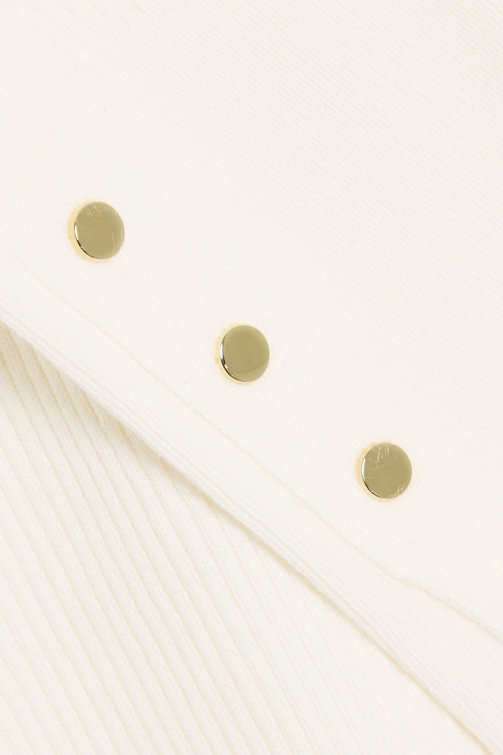 DEREK LAM 10 CROSBY Kassandra ribbed-knit mock-neck sweater