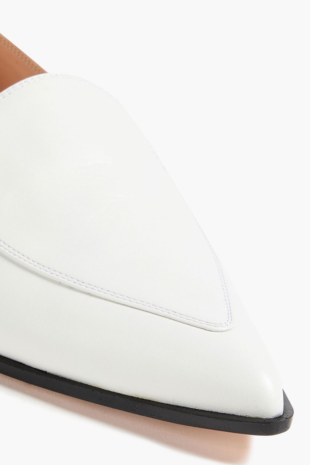 GIANVITO ROSSI Perry leather loafers