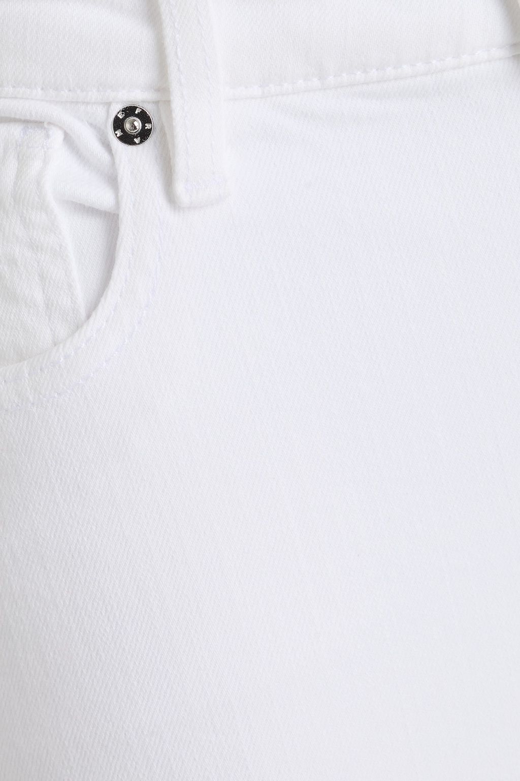 FRAME The Pencil cropped high-rise straight-leg jeans