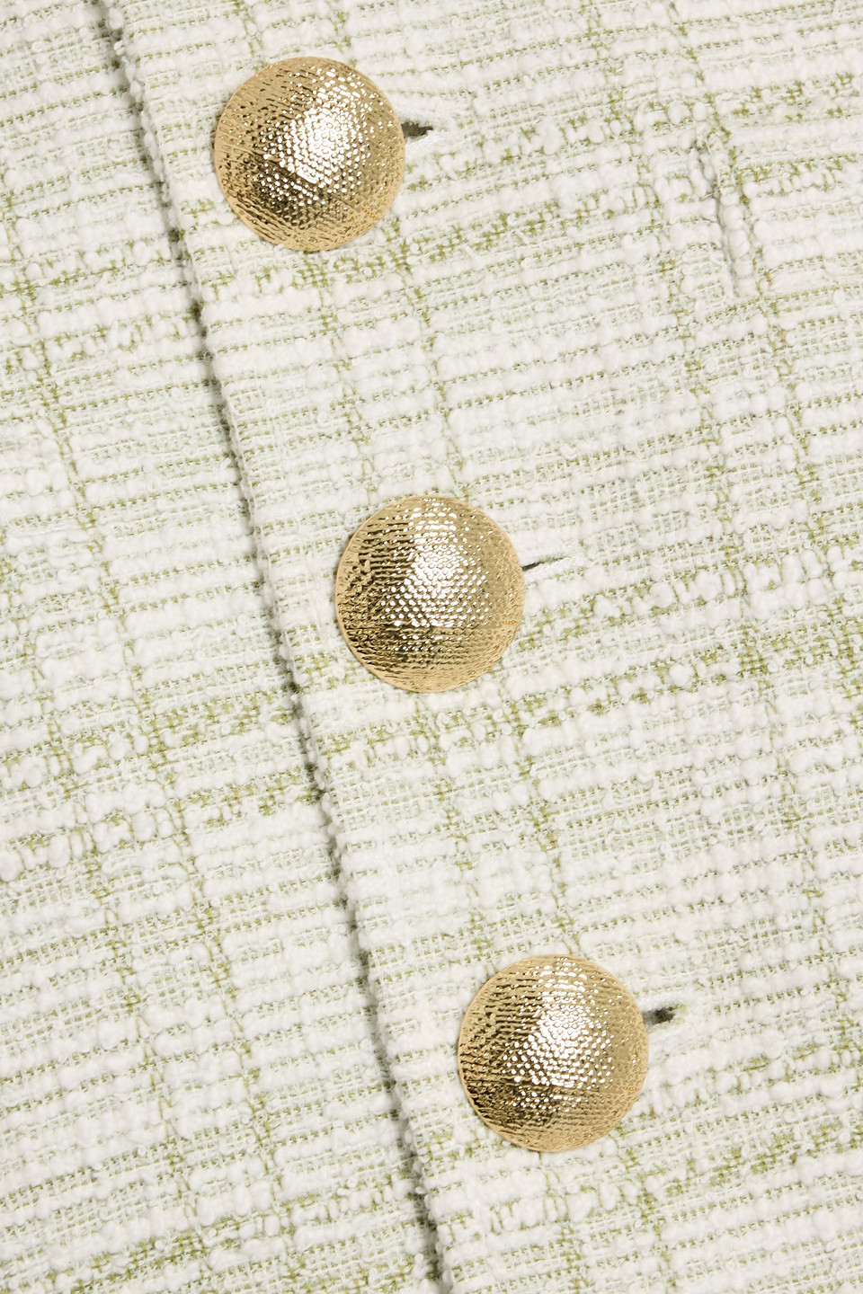 Derek Lam 10 Crosby Juliette Cropped Tweed Jacket In Neutral