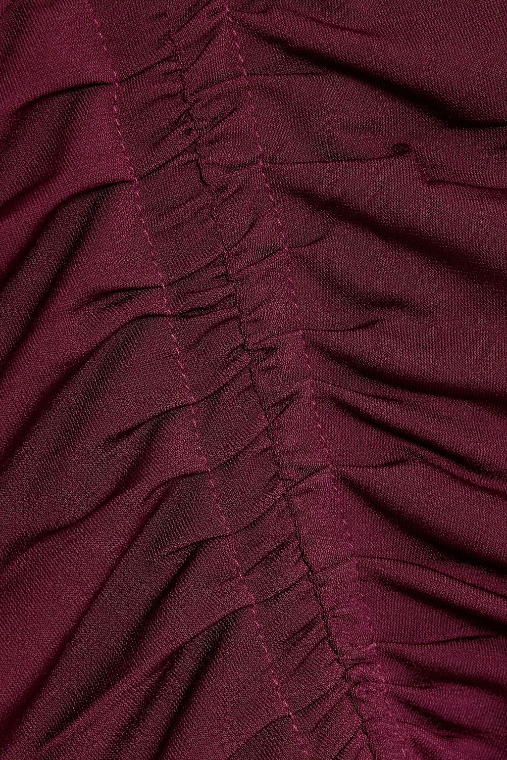 DEREK LAM 10 CROSBY Isabella ruched stretch-jersey midi dress