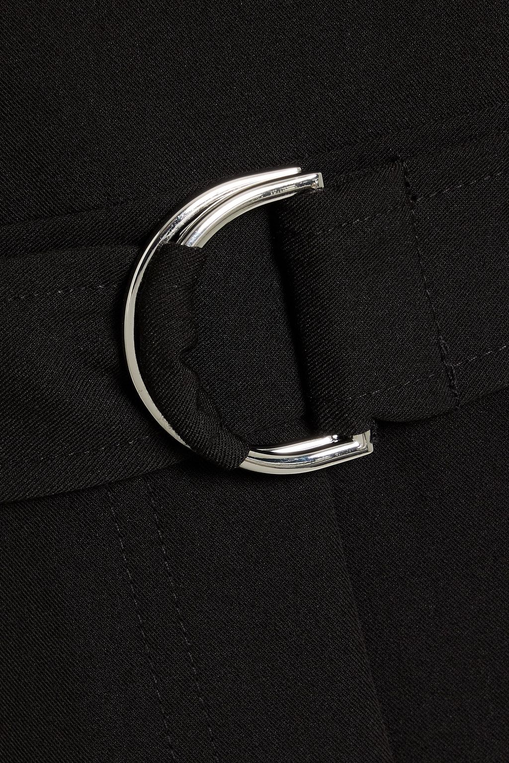 DEREK LAM 10 CROSBY Lucy wrap-effect crepe midi shirt dress