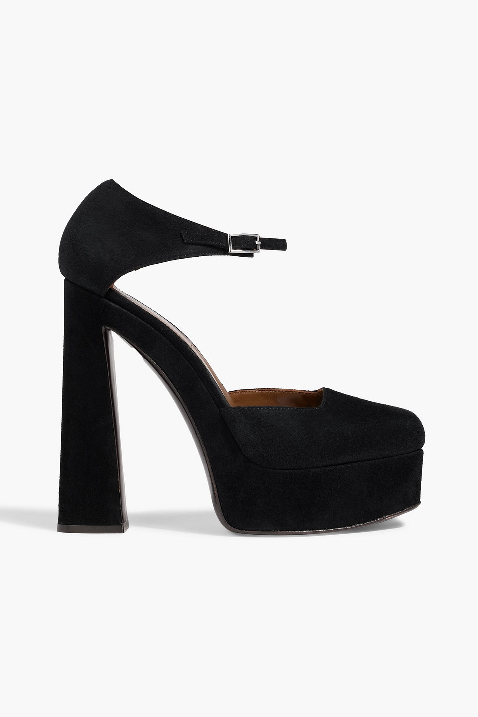 Giuseppe Zanotti Guendaline Suede Platform Pumps In Black
