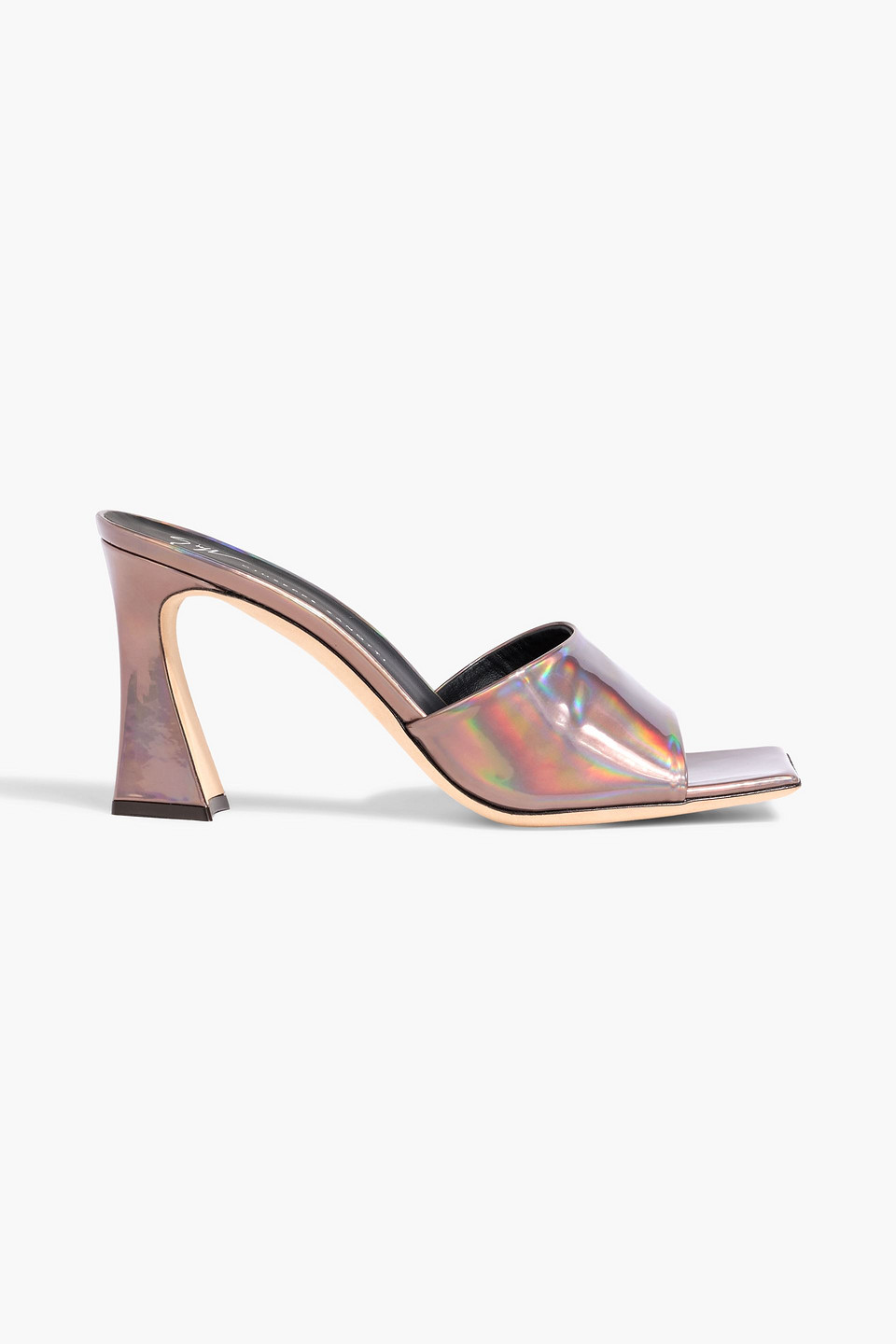 Giuseppe Zanotti Solhene 85 Iridescent Mules In Multi