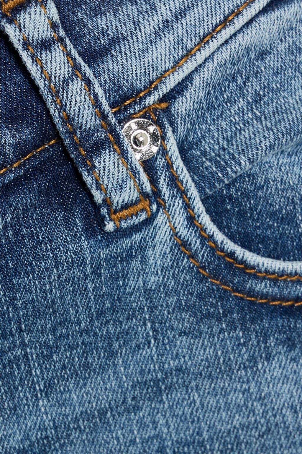 FRAME Le Easy Flare high-rise flared jeans