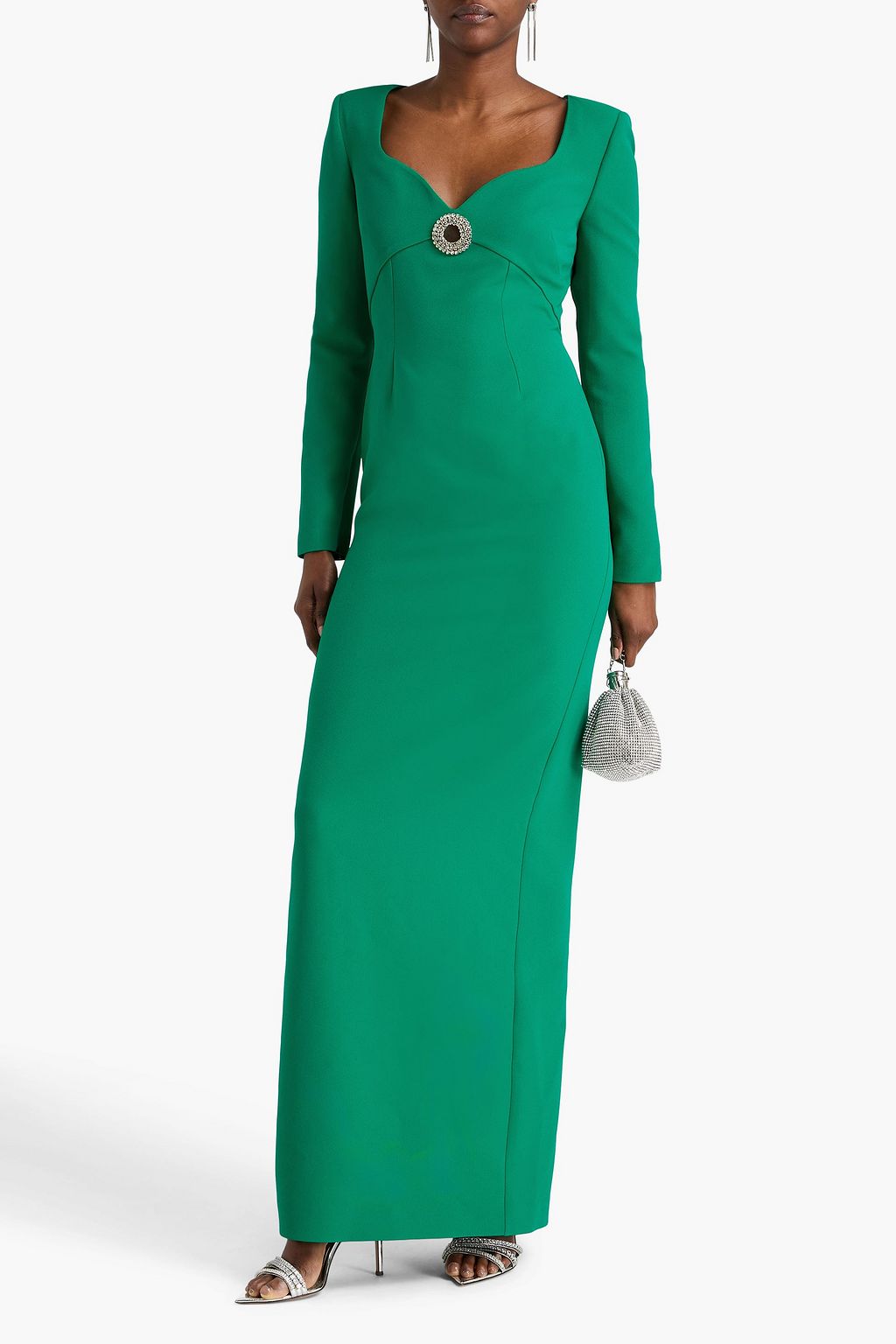 SAFIYAA Embellished crepe gown