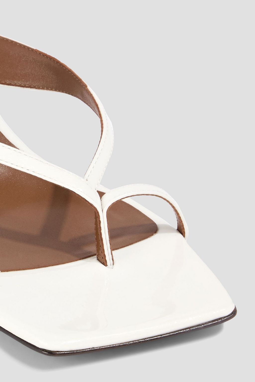 GIUSEPPE ZANOTTI Amandhine 45 patent-leather mules