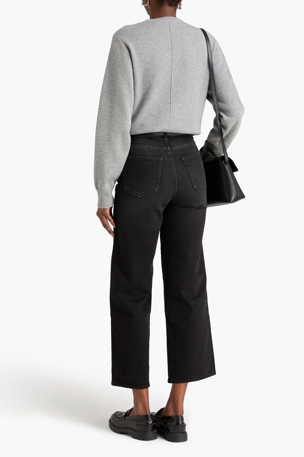 TOTEME Mélange French terry sweatshirt