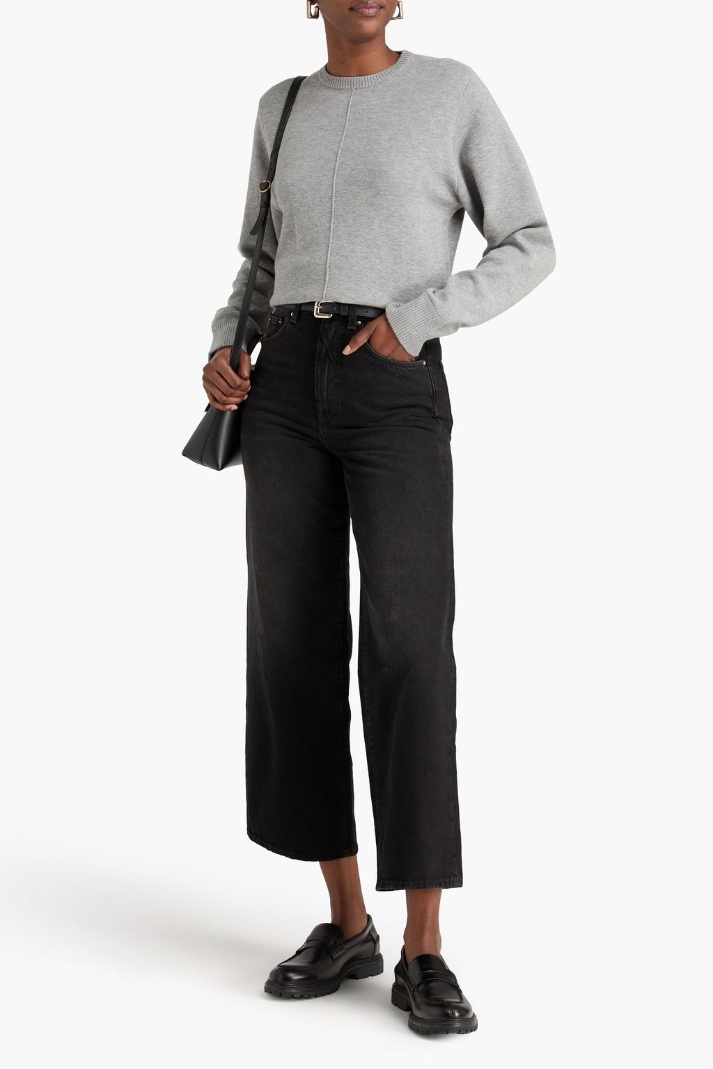 TOTEME Mélange French terry sweatshirt