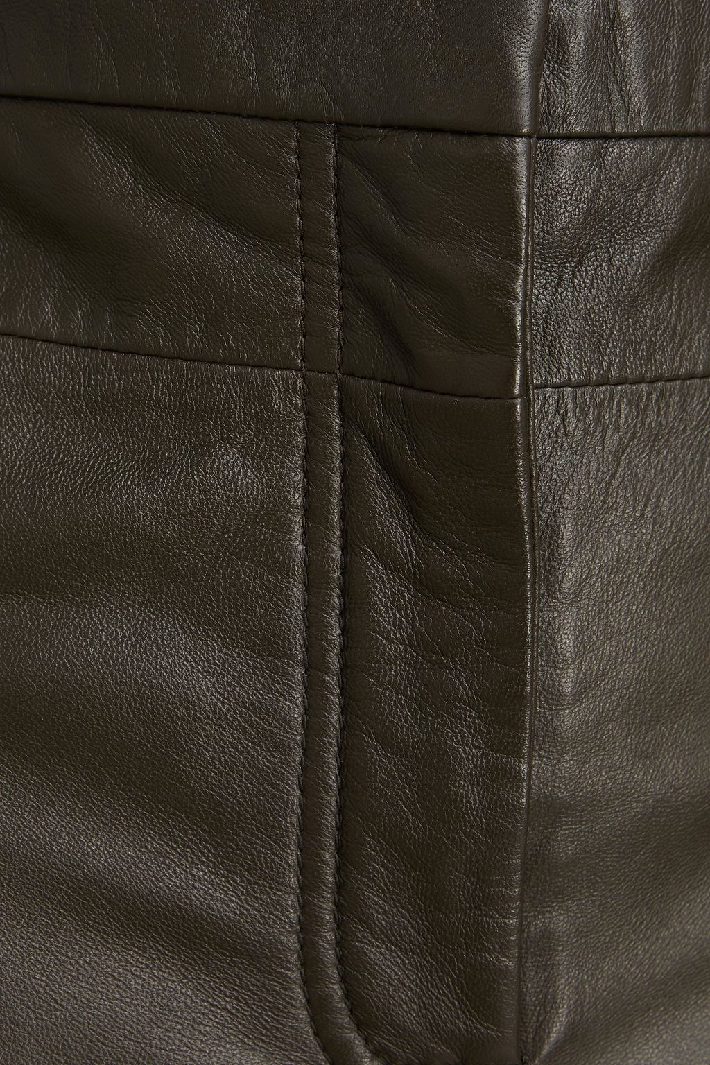ALTUZARRA Leather bootcut pants