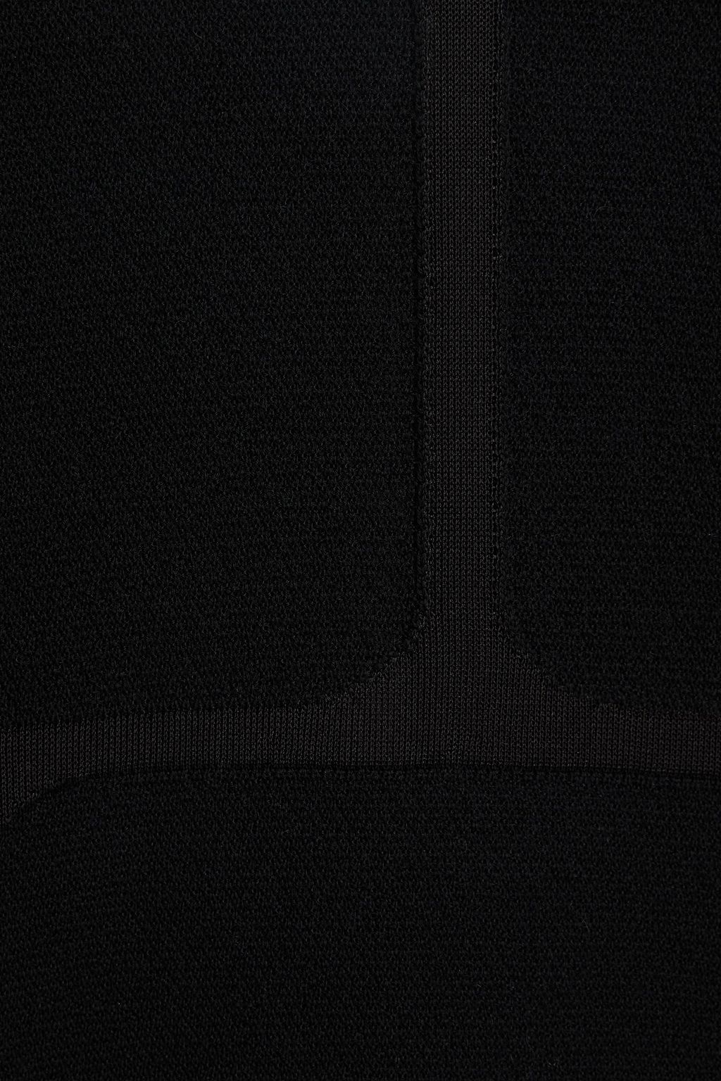 GABRIELA HEARST Jacquard-knit wool-blend bodysuit