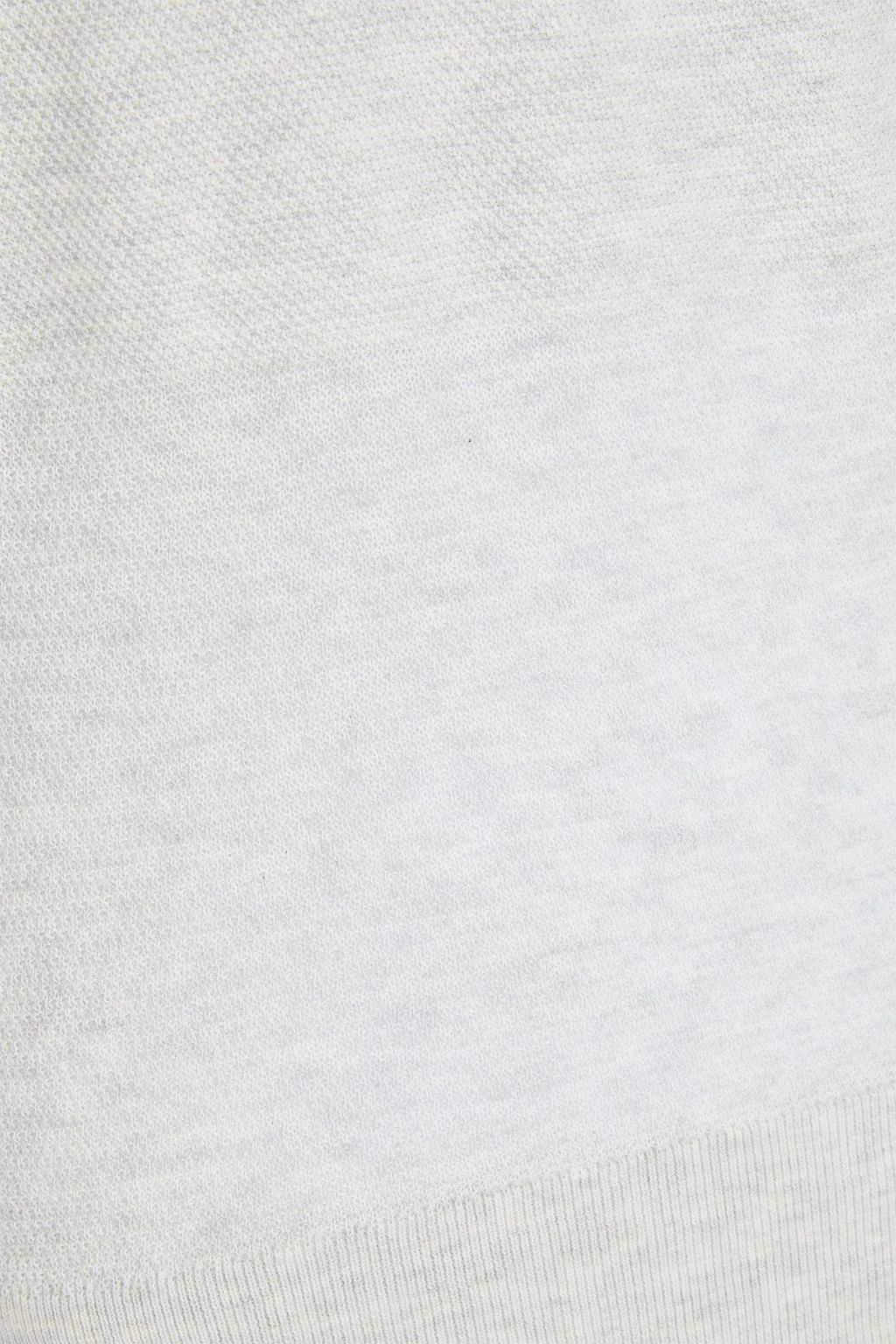 TOTEME Paneled cotton and cashmere-blend sweater