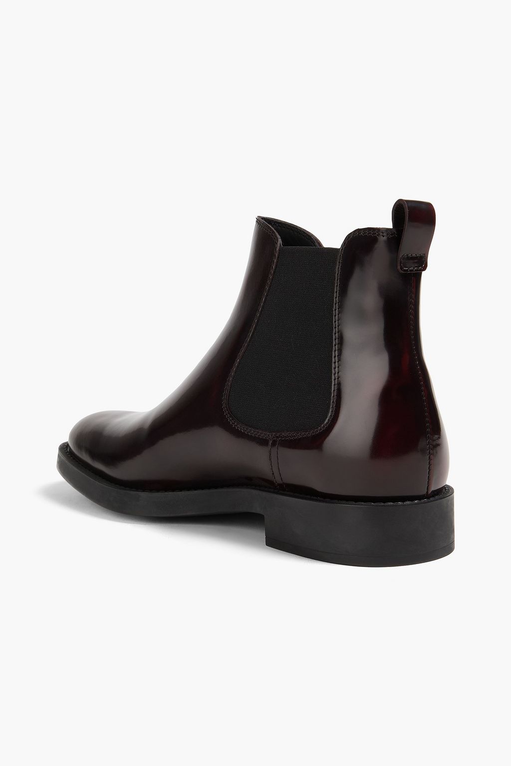 TOD'S Glossed-leather Chelsea boots