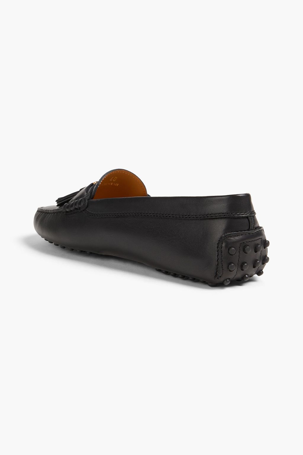 TOD'S Tasseled leather loafers
