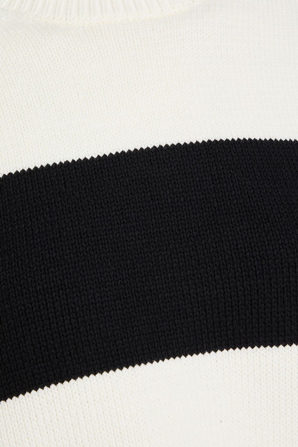 TOTEME Striped cotton-blend sweater