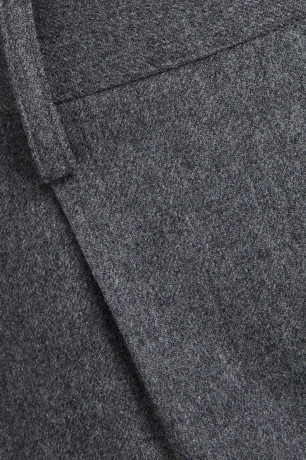 MARNI Wool-blend twill wide-leg pants