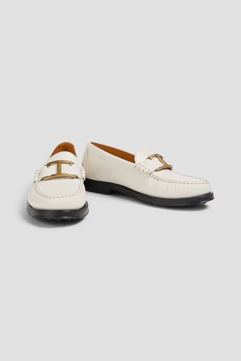 TOD'S T Timeless leather loafers