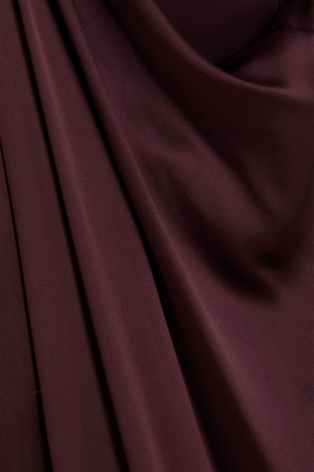 ROKSANDA Aeris one-shoulder bow-detailed silk-satin maxi dress