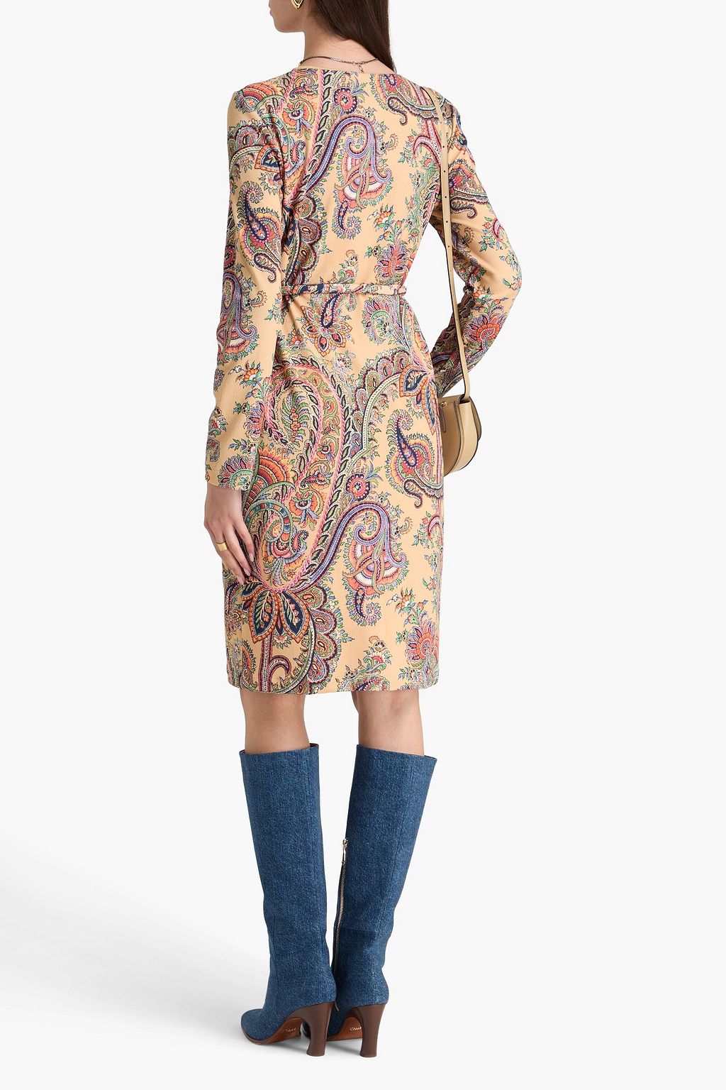 ETRO Paisley-print jersey dress