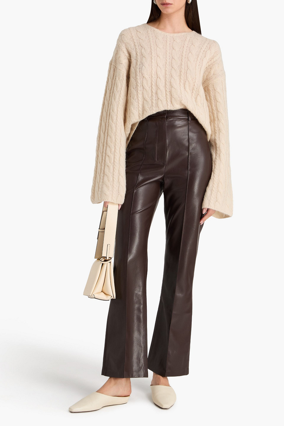  Nanushka - Okobor™ Flared Pants - Braun - Xxs 