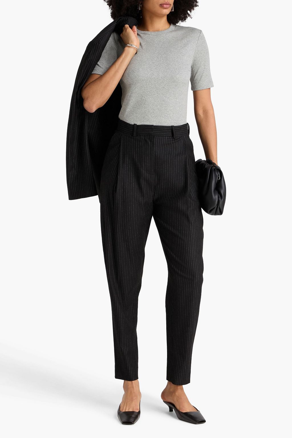 TOTEME Cotton-blend jersey T-shirt